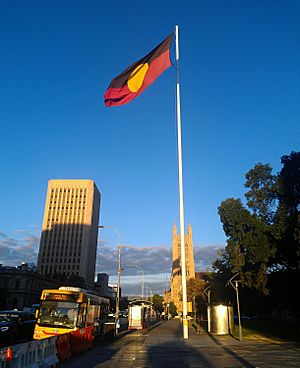Victoria Square Aboriginal Flag