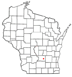 Location of Otsego, Wisconsin
