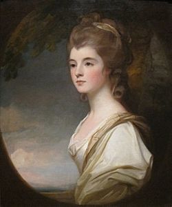 'Elizabeth, Duchess-Countess of Sutherland' by George Romney, Cincinnati Art Museum.JPG