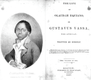 1837 Life of Olaudah Equiano published by Isaac Knapp