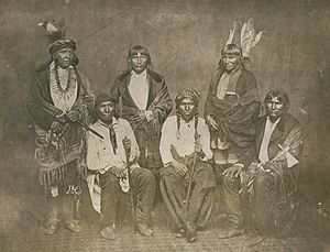 1858 Treaty Delegation Mdewakanton crop