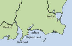 Baginbun Head Map