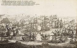 Battle of the Dardanelles (1656)(Pieter Casteleyn, 1657)