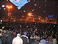 Belarus-Minsk-Opposition Protests 2006.03.19