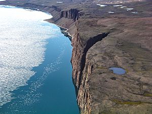 Cliffs near Arctic Bay