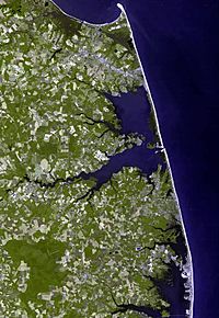 Delaware seashore map