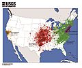 East vs West Coast Earthquakes USGS