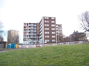File-Carlton Towers (flats 1-49) prepared for demolition 002