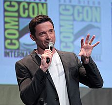 Hugh Jackman at Comic Con 2015