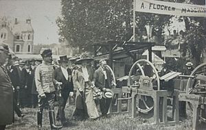 Landwirtschaftliche Ausstellung Coburg Juni 1910