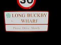 Long Buckby Wharf sign