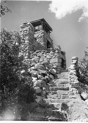 Monjeau Lookout - Photo by USDA Forest Service