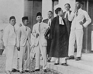 P.N.I. proces te Bandoeng 1930 - Nationaal Archief