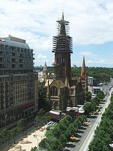 St Paul's Cathedral repair work, 2005