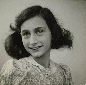 The last known photograph of Anne taken in May 1942.