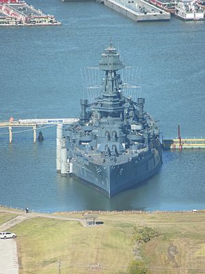 Battleship Texas - exterior - DSCN0072.JPG