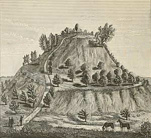 Cahokia monks mound McAdams 1887