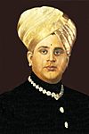 Court portrait of Jayachamarajendra Wadiyar of Mysore.jpg