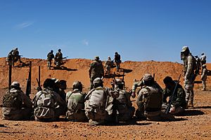Green Berets, partner force machine gun training