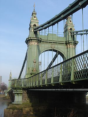 Hammersmith Bridge, London 08