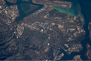 Honolulu (satellite photograph - 22 12 2009)