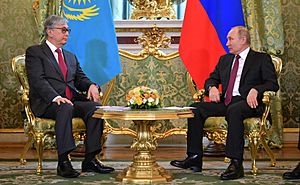 Kassym-Jomart Tokayev and Vladimir Putin (2019-04-03) 03
