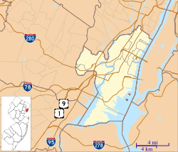 West New York, New Jersey is located in Hudson County, New Jersey