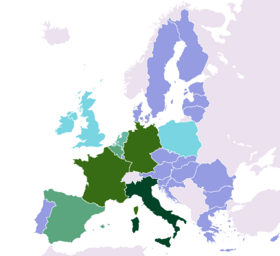 Map of EU Parliament Presidents