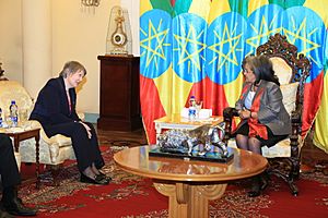 Meeting with Ethiopian President Sahle-Work Zewde (48980683607)