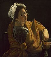Orazio Gentileschi - Portrait of a Young Woman as a Sibyl - Google Art Project