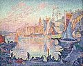 Paul Signac - The Port of Saint-Tropez - Google Art Project