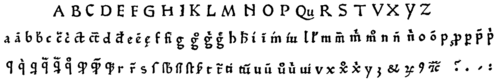 Roman typeface Sweynheym and Pannartz 1465