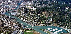 San Rafael California Canal Area aerial view (cropped).jpg