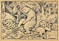 Theodor Kittelsen-En uheldig bjørnejakt