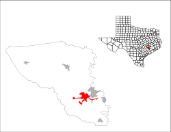 Location of Sealy, Texas