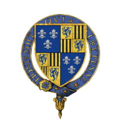Coat of Arms of Sir Thomas Burgh, KG