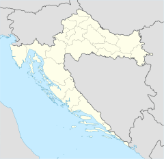 Korčula is located in Croatia