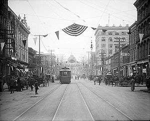 Fayetteville Street Raleigh 1910