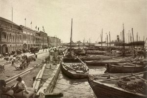 KITLV - 80020 - Kleingrothe, C.J. - Medan - Quay in Penang - circa 1910