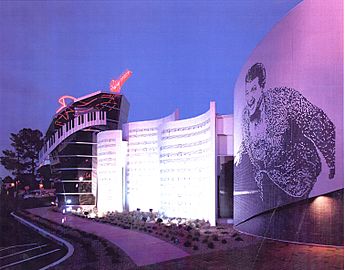 Las Vegas Strip - Wall of Music at the Liberace Museum, Las Vegas - NARA - 7720041