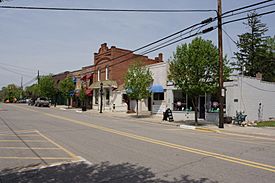 Downtown Ortonville along Mill Street
