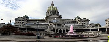 Pennsylvania Capitol East Wing panorama