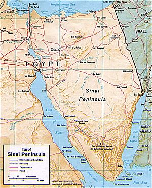 Sinai-peninsula-map