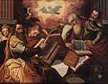 Toegeschreven aan Pieter Aertsen - De vier evangelisten - GG 6812 - Kunsthistorisches Museum