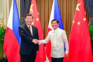Bongbong Marcos and Xi Jinping