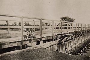 Bridge at Wonnerup, Western Australia,1921