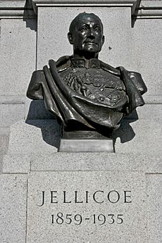 Bust of Jellicoe in Trafalgar Square