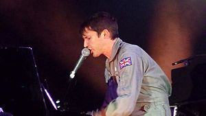 James Blunt - On stage Wickham Festival 2014