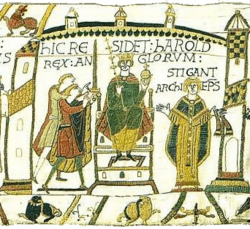 KingHarold Coronation BayeuxTapestry