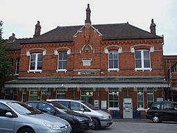 Purley station building